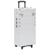 ZNTS Make-up Trolley Aluminium Silver 91814