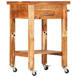 Kitchen Trolley 55x55x89 cm Solid Wood Acacia 355013