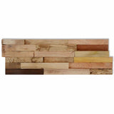 Wall Cladding Panels 10 pcs 1.03 m Recycled Teak Wood 326170
