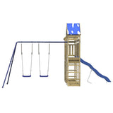 Outdoor Playset Impregnated Wood Pine 3279129