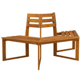Tree Bench 160 x 70 x 86 cm Solid Acacia Wood Natural 42034670