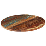Round Table Top 70 cm 25-27 mm Solid Reclaimed Wood 286039
