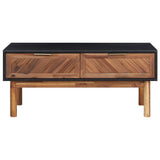 Coffee Table 90x50x40 cm Solid Acacia Wood and MDF 289908