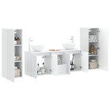 Bathroom Furniture Set 5 pcs White 33 x 34.5 x 100 cm 3405983