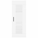 Highboard White 34,5x34x180 cm Engineered Wood 3199249