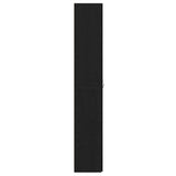Office Cabinet Black Oak 60 x 32 x 190 cm Engineered Wood 3329298