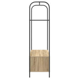 Clothes Rack Brown Oak 100 x 44 x 160 cm Engineered Wood 868452