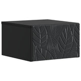 Wall-Mounted Side Table 2 pcs Black 34.5 x 33 x 20 cm 898768