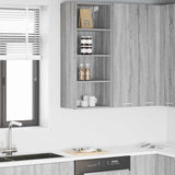Hanging Cabinet Grey Sonoma 40 x 29.5 x 100 cm Engineered Wood 884471