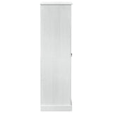 Wardrobes with Drawer White 55 x 50 x 170 cm Solid Pine Wood 42024934