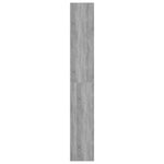 Book Cabinet/Room Divider Grey Sonoma 60x30x198 cm 813612
