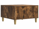 Coffee Table Smoked Oak 50 x 49 x 40 cm Engineered Wood 895200