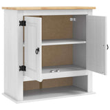 Hanging Cabinet Corona White 70 x 33 x 71.5 cm Solid Pine Wood 42021200