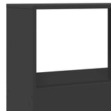 Room Divider Black 100x33x155.5 cm Engineered Wood 3309565