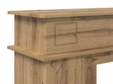 Fireplace Surround Artisan Oak 102 x 26 x 100 cm 8006650
