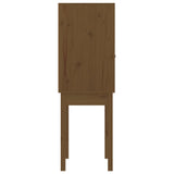 Highboard Honey Brown 60x40x120 cm Solid Wood Pine 821747