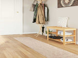 Rug Runner MARSA Beige 50 x 400 cm Polyester and PVC 42023079
