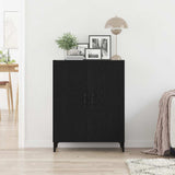 Sideboard Black Oak 69.5x34x90 cm Engineered Wood 862093