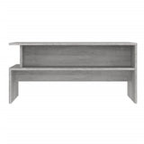 Coffee Table Grey Sonoma 90x55x42.5 cm Engineered Wood 834284