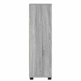 Bathroom Cabinet Grey Sonoma 30.5 x 30 x 101 cm Engineered Wood 888743
