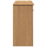 Sideboard with Drawer Panama 93x40x80 cm Solid Wood Pine 4016386