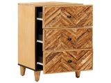 Storage Cabinets Brown 40 x 33.5 x 75 cm Solid Mango Wood 4018939