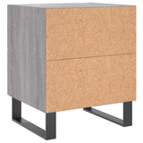 Bedside Cabinets 2 pcs Grey Sonoma 40x35x47.5 cm Engineered Wood 827369