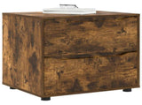 Storage Cabinet 60 x 48 x 57 cm Engineered Wood Smoked Oak 888832