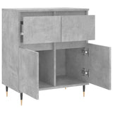 Sideboard Concrete Grey 60x35x70 cm Engineered Wood 831112