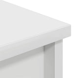 Highboard White 37.5x35x180 cm Engineered Wood 861661