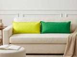 Cushion with Pillow HOUTEN 6 pcs Bright Green Polyester 933663