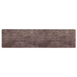 Rug Runner MARSA Grey 100 x 450 cm Polyester and PVC 42023204