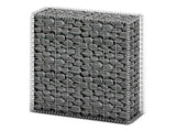 Gabion Basket with Lids Galvanised Wire 100 x 80 x 30 cm 141040