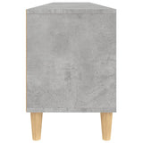 TV Cabinet Concrete Grey 150x30x44.5 cm Engineered Wood 831913
