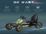 Kids Children Pedal Go Kart Ride On Racer Braking System Adjustable Seat Green T3398P348053