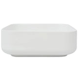 Basin Square Ceramic White 39x39x13.5 cm 142338