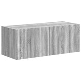 TV Cabinet Set Wall-mounted 4 pcs Grey Sonoma Engineered Wood 3409039