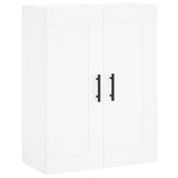 Highboard White 69.5x34x180 cm Engineered Wood 3200025