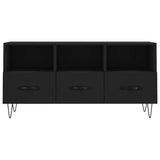 TV Cabinet Black 102x36x50 cm Engineered Wood 829029