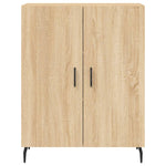 Highboard Sonoma Oak 69.5x34x180 cm Engineered Wood 3189272