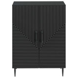 Bathroom Storage Cainet HAARLEM Black 59.5 x 31 x 80 cm 896836