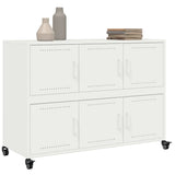 Sideboard White 100.5x39x72 cm Steel 846745
