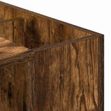 Desk Smoked Oak 109 x 50 x 78 cm Engineered Wood 891204