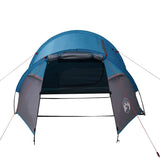 Camping Tent Tunnel 3-Person Blue Waterproof 94391