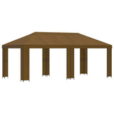 Garden Gazebo 6 x 3 m Taupe Polyester and Steel 190 3376012