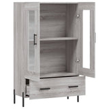 Highboard Grey Sonoma 69.5x31x115 cm Engineered Wood 828314