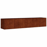Garden Raised Bed 200x40x40 cm Corten Steel 824521