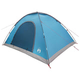 Camping Tent with Roof with Air Vent Blue 335 x 275 x 180 cm 42028638