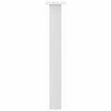 Console Table Legs 4 pcs White 72 cm Steel 4012505