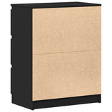 Sideboard Black 60x35x76 cm Engineered Wood 801383